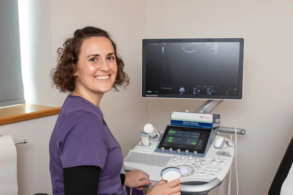 Refer a patient for an ultrasound